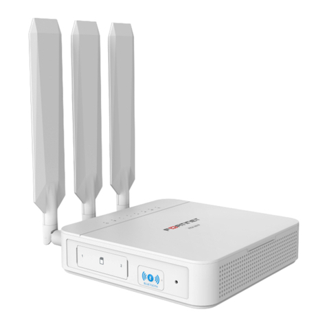 Fortinet FortiExtender 201F quick start guide