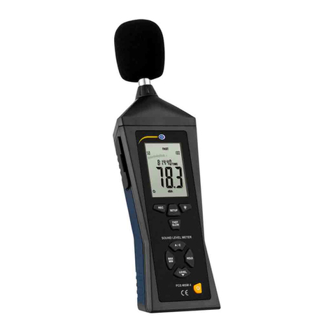 PCE Instruments PCE-MSM 4 User manual