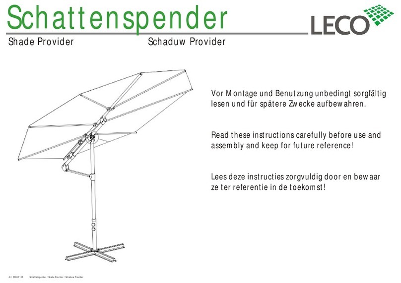 leco 20800106 Assembly instructions