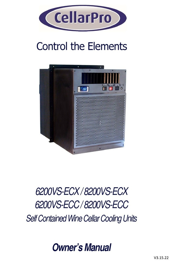 CellarPro 6200VS-ECX owner's manual
