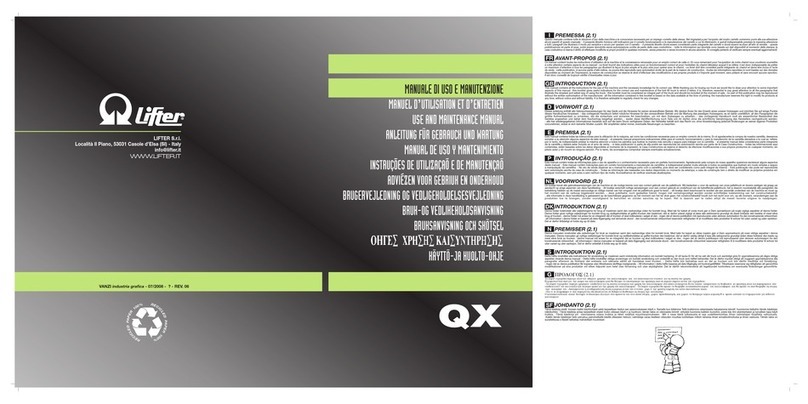 Lifter QX User manual