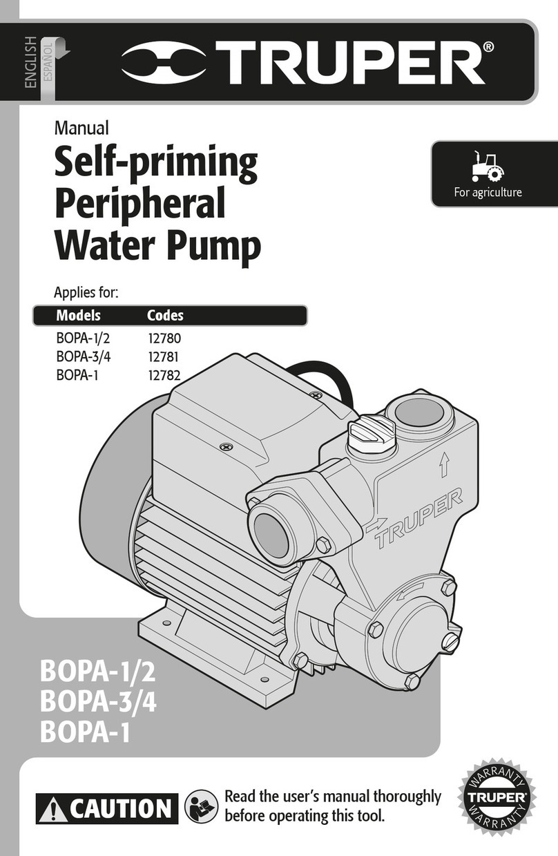 Truper BOPA-1/2 manual