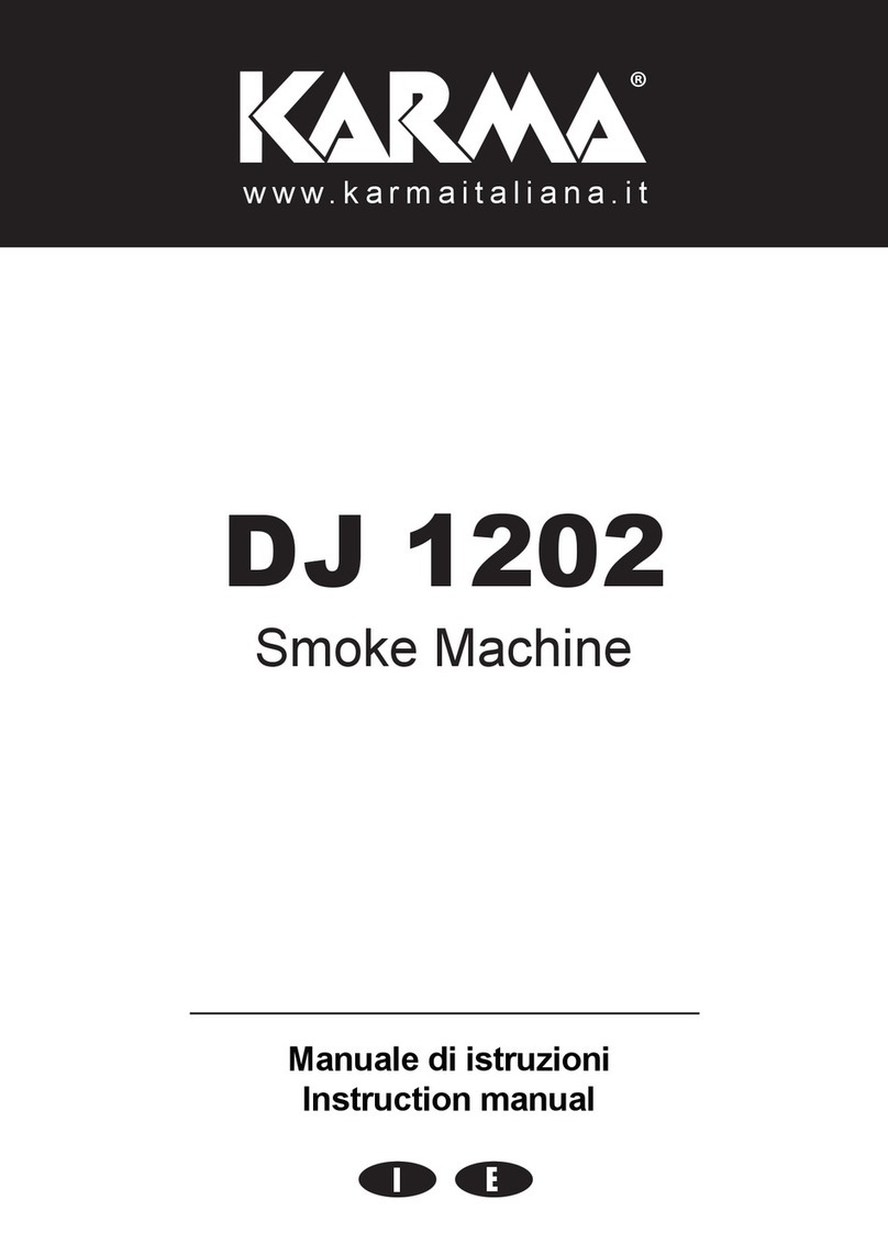 Karma DJ 1202 User manual