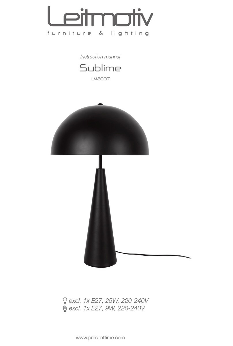 Leitmotiv Sublime LM2007 instruction manual