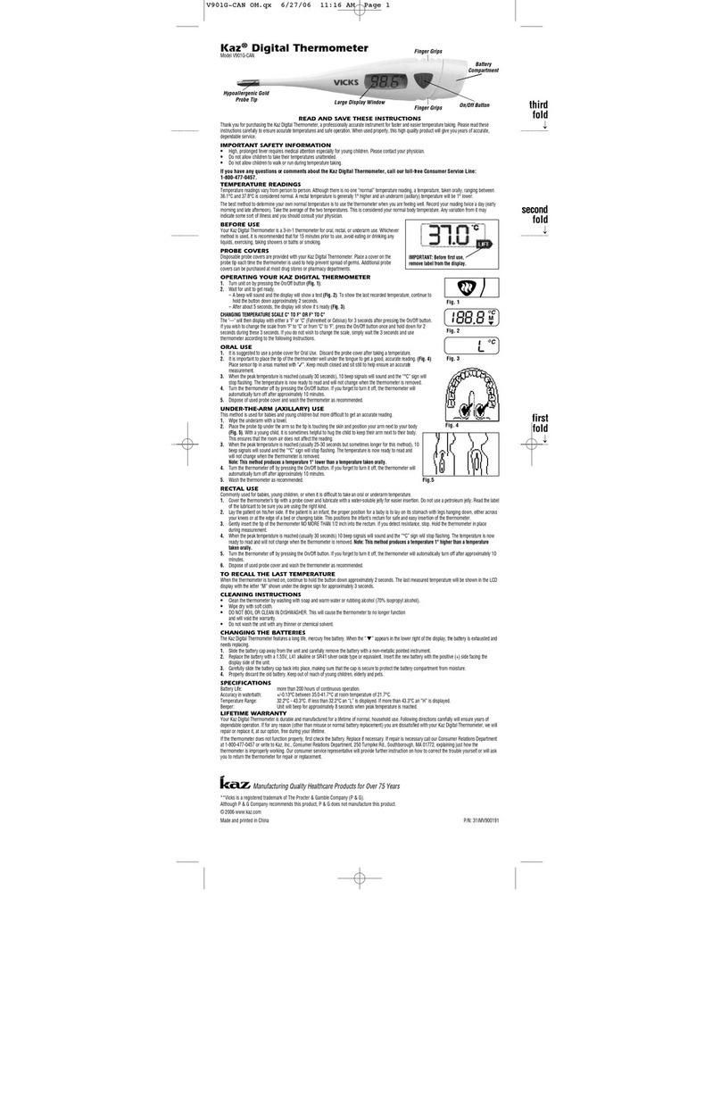 Kaz V901G-CAN quick start guide