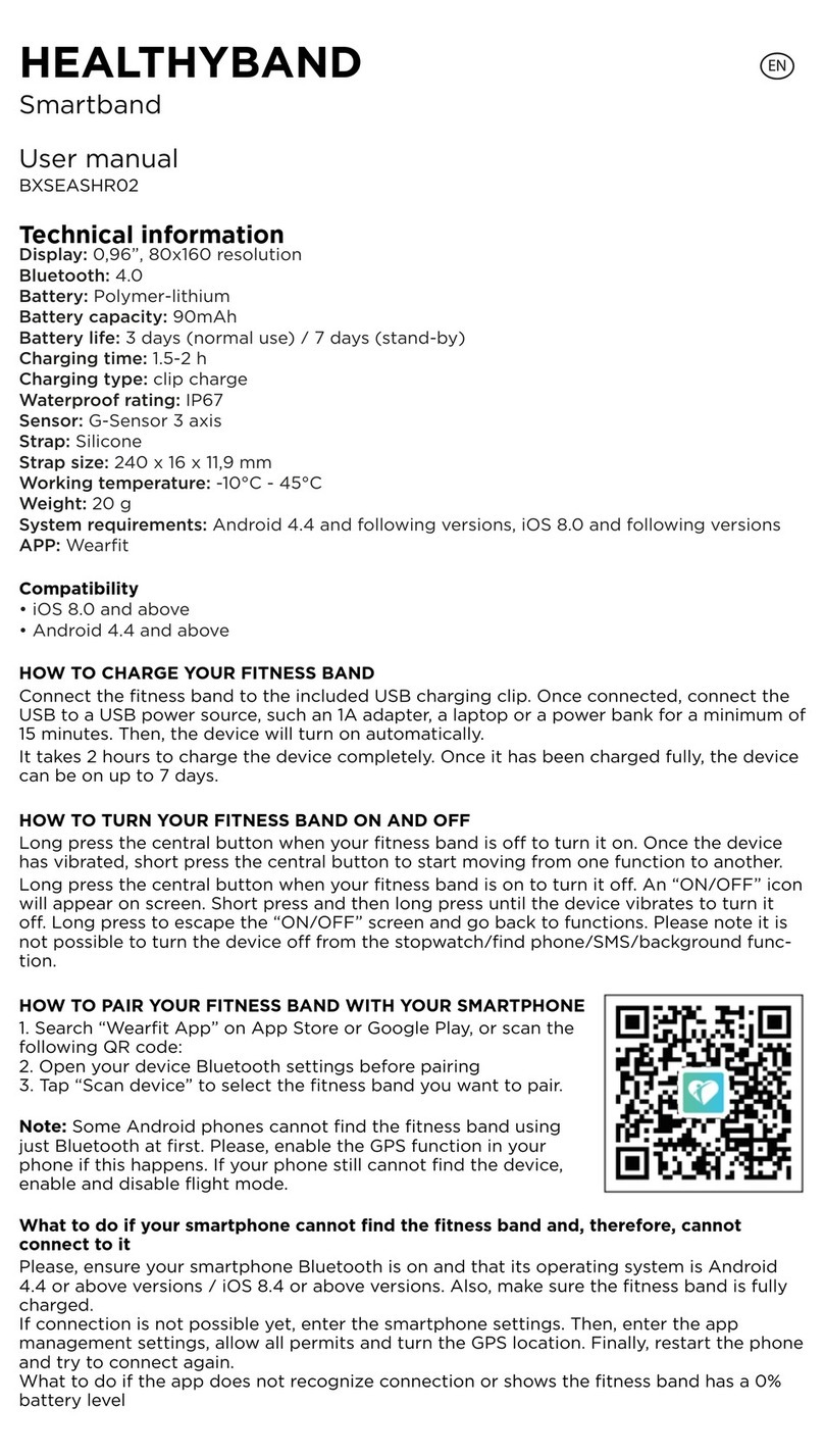 Atlantis HEALTHYBAND user manual