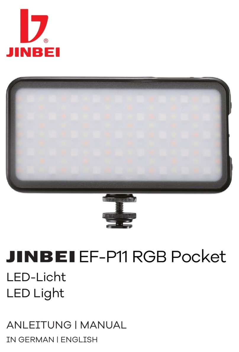 Jinbei EF-P11 RGB Pocket manual