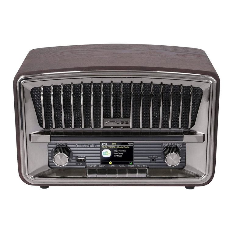 Muse M-135 DBT user manual