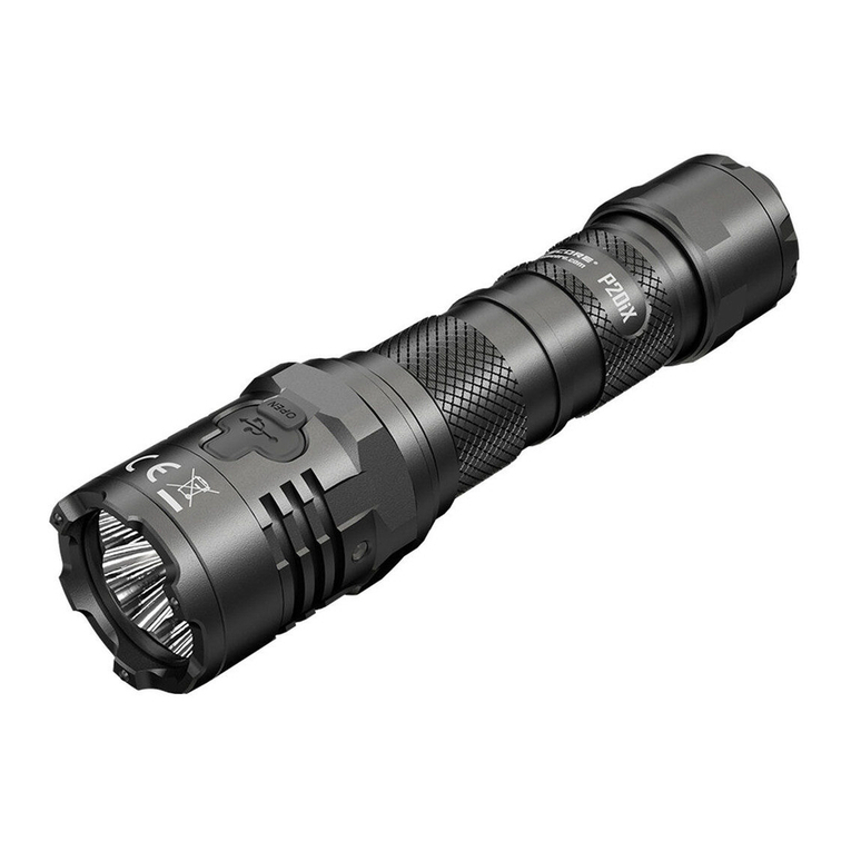 Nitecore Xtreme Performance P20iX User manual