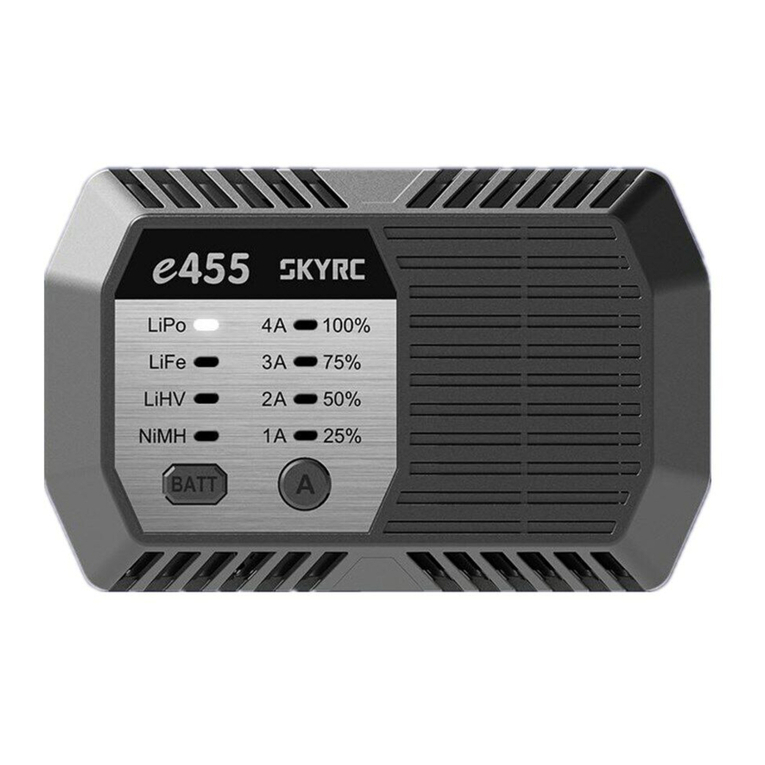 Skyrc E455 user manual