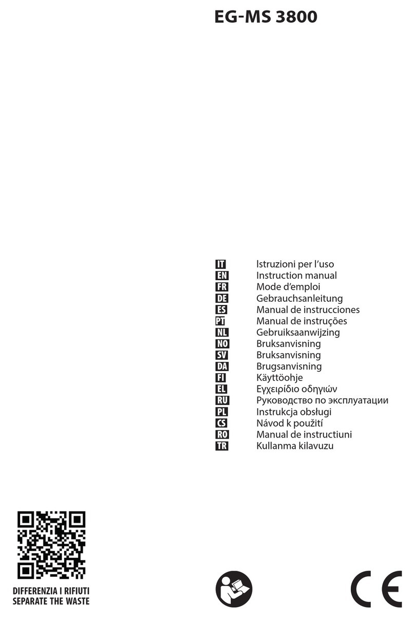 Lavor EG-MS 3800 instruction manual