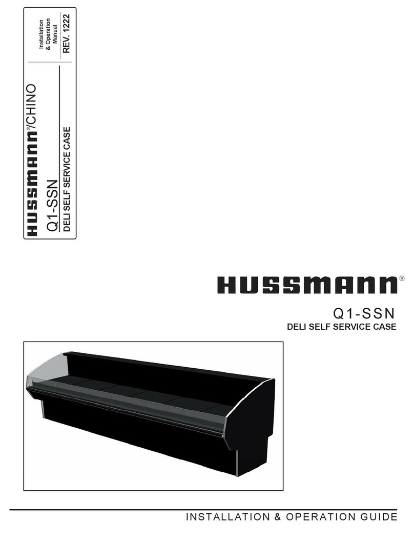 Hussmann Q1-SSN Original operating instructions
