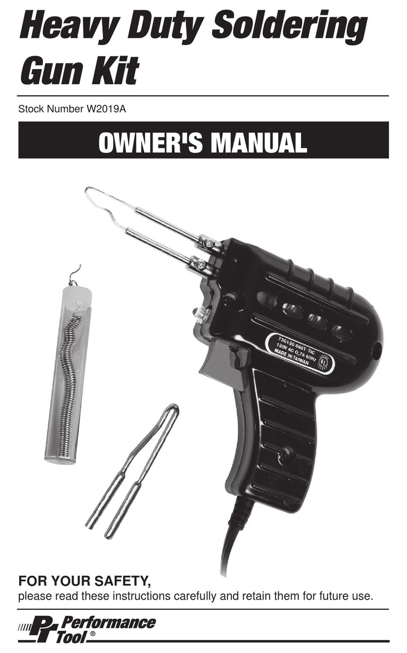 Performance Tool W2019A owner's manual