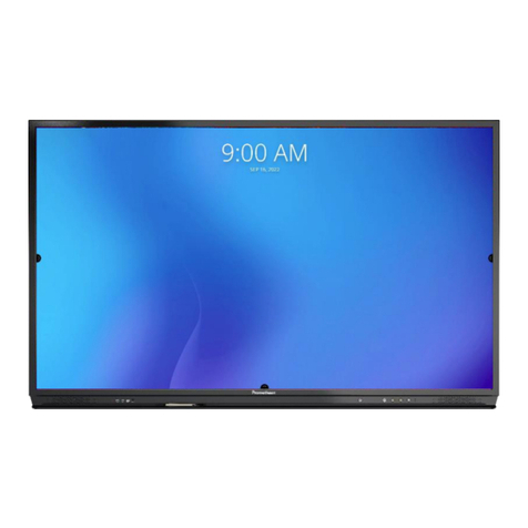 promethean ActivPanel Nickel User manual