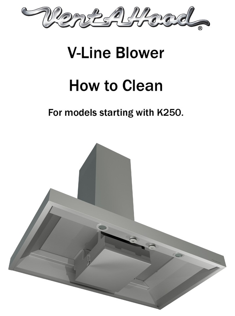 VentAHood V-Line K250 How to Clean VentAHood V-Line K250 How to Clean