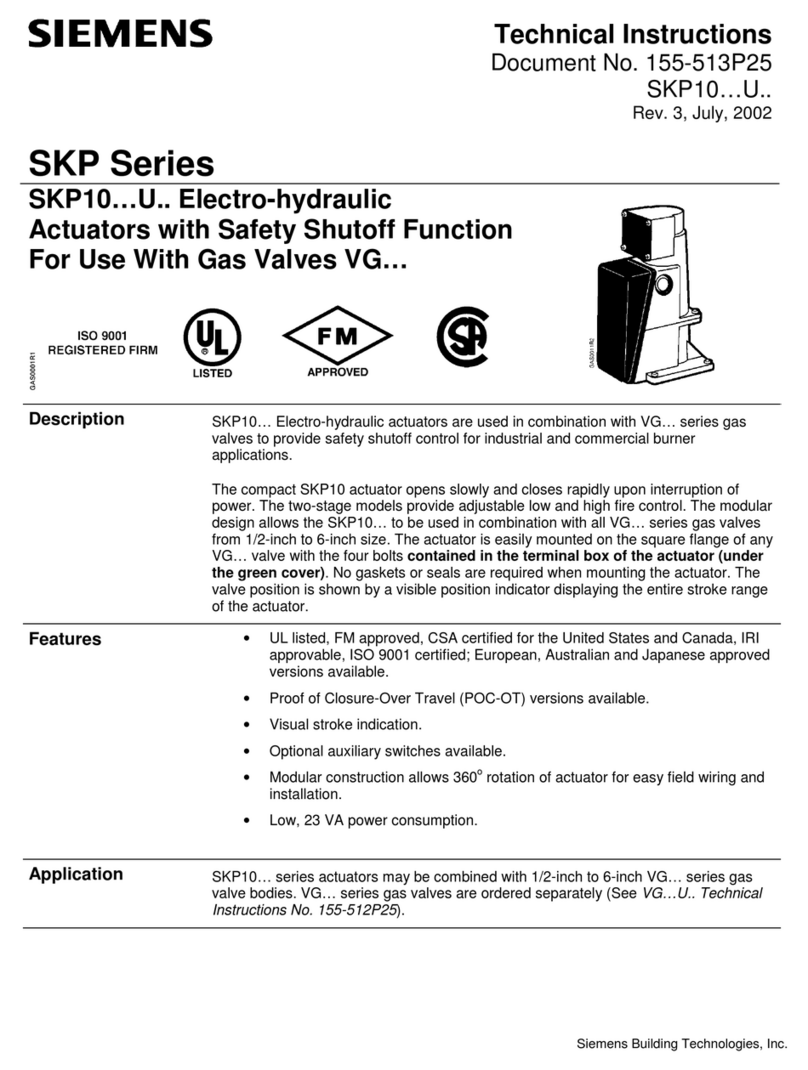 Siemens SKP Series Owner's manual