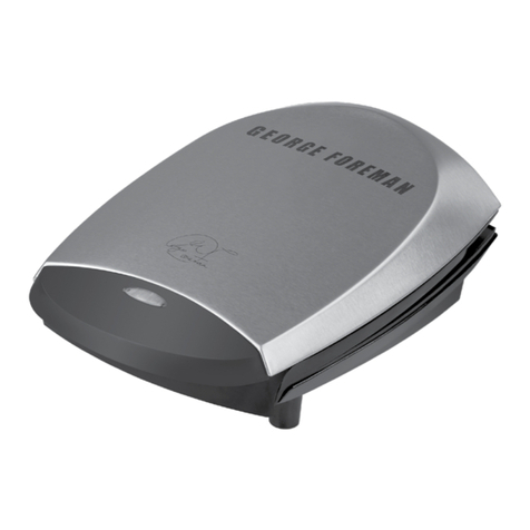 George Foreman GBZ26SB User manual