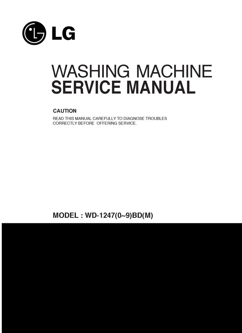 LG WD-12471BDM User manual