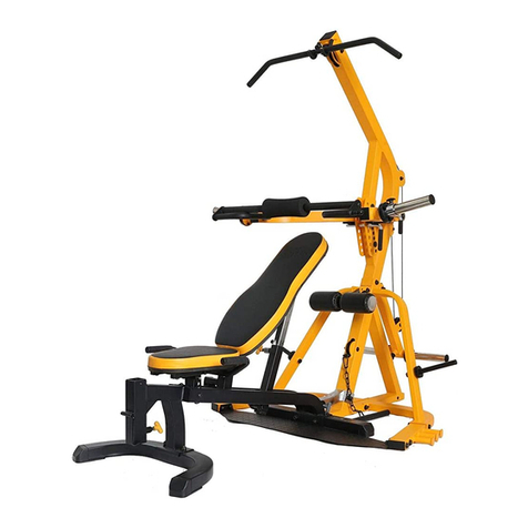 Power Tec LeverGym User manual