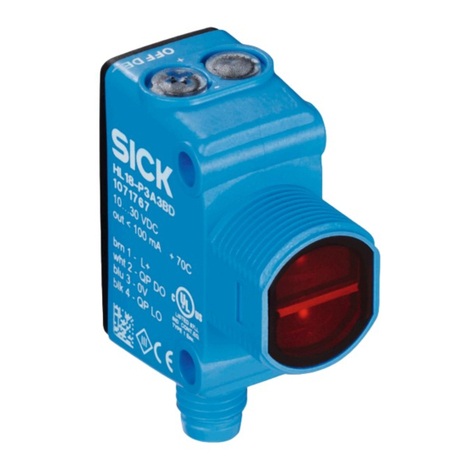 SICK SureSense HL18G User manual