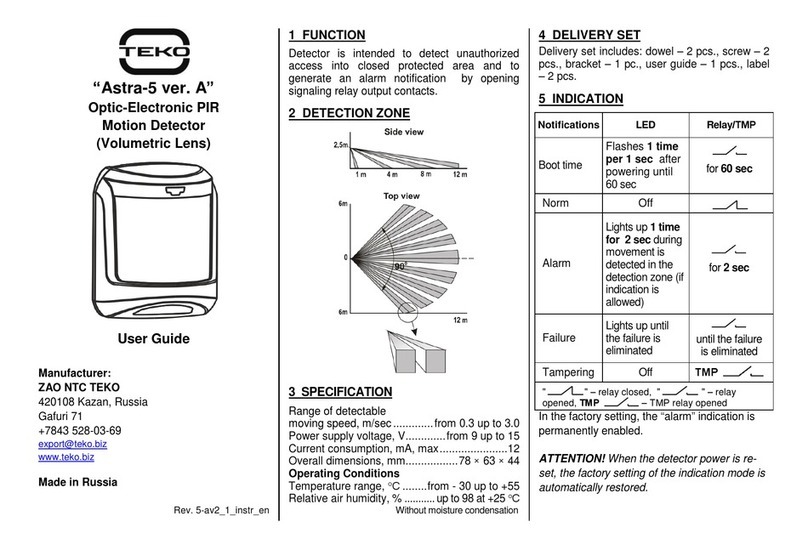 teko Astra-5 ver.A user guide
