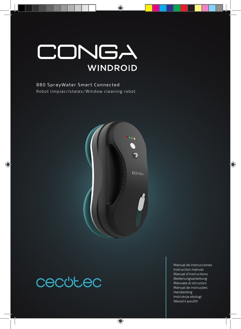 cecotec CONGA WINDROID 880 SprayWater instruction manual