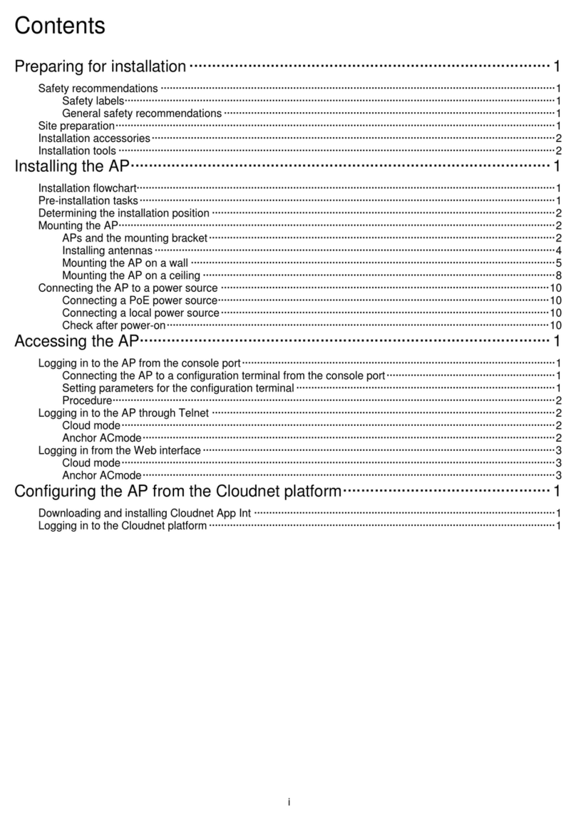H3C WA6126 User manual