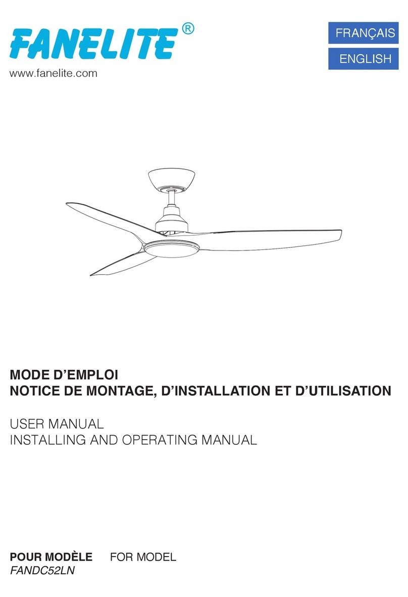 Fanelite FANDC52LN Wiring diagram
