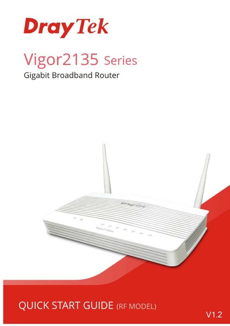 Draytek Vigor2135 Series User manual