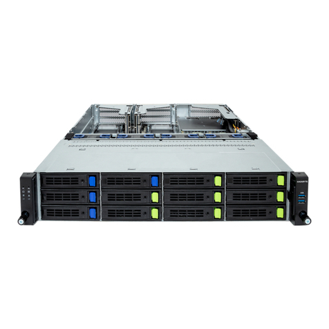 Gigabyte R263-Z33 User manual