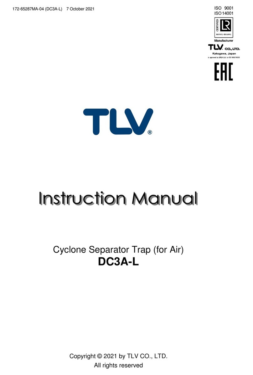 TLV DC3A-L instruction manual TLV DC3A-L instruction manual