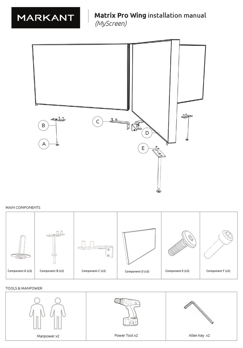 Markant Matrix Pro Wing installation manual Markant Matrix Pro Wing installation manual