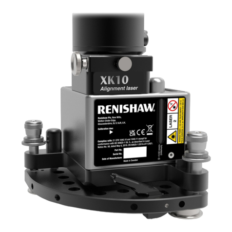 Renishaw XK10 User manual