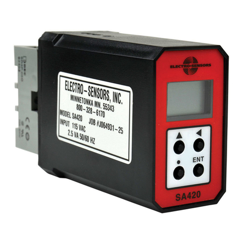Electro-Sensors SA420 quick start guide