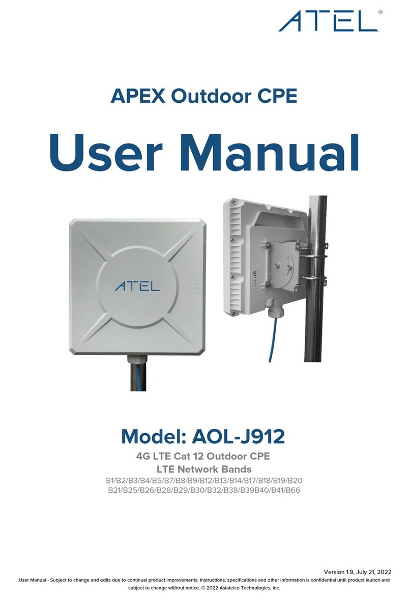Atel AOL-J912 user manual