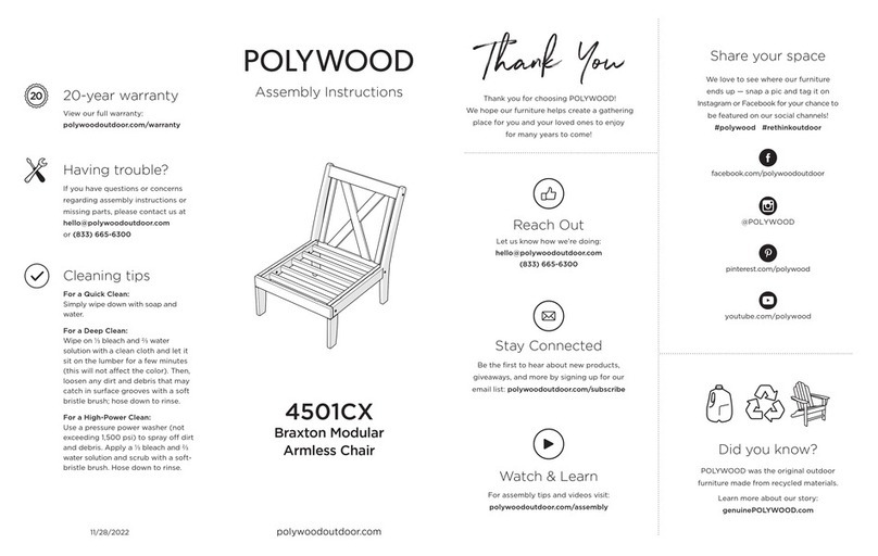 Polywood 4501CX User manual