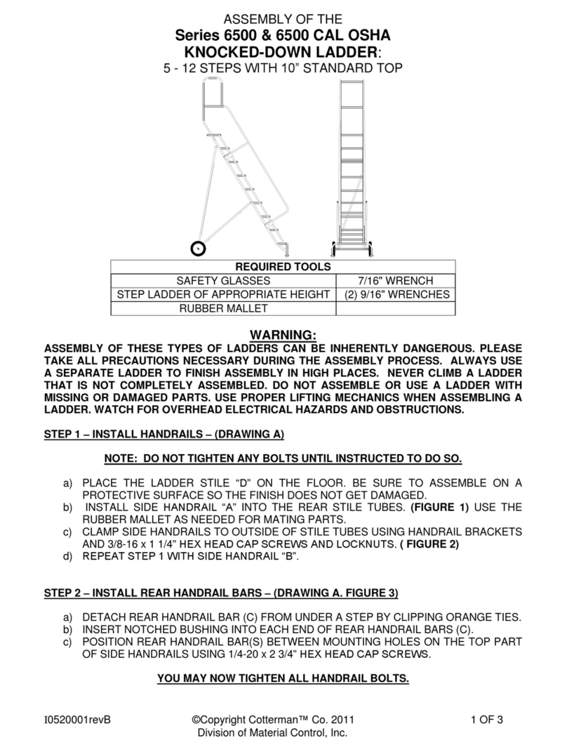 Cotterman CAL OSHA 6500 Series User manual
