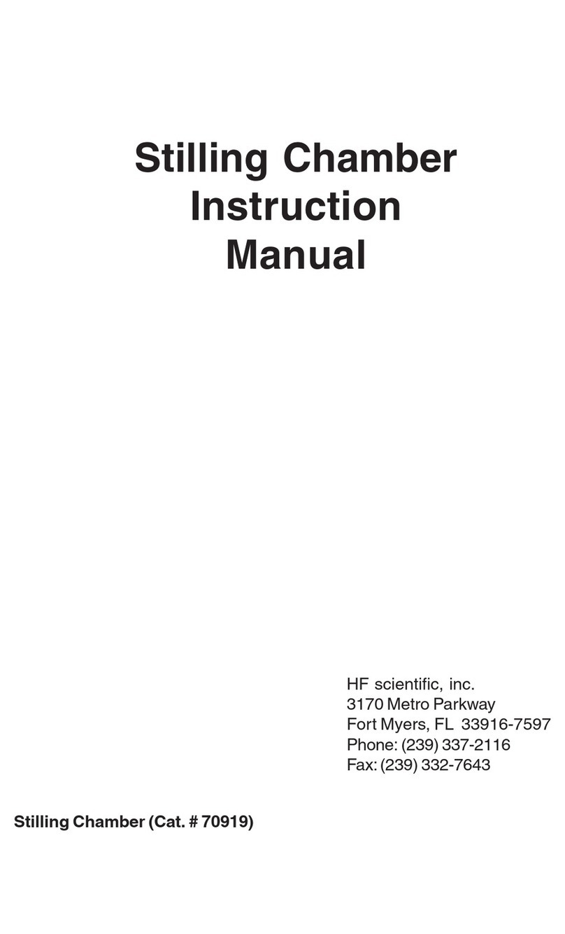 HF Scientific 70919 instruction manual