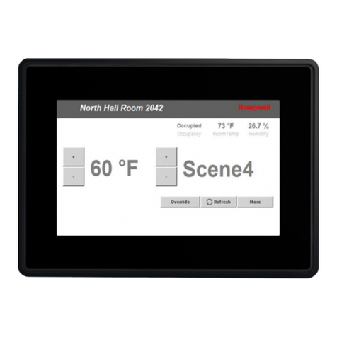 Honeywell WEB-HMI Series User manual