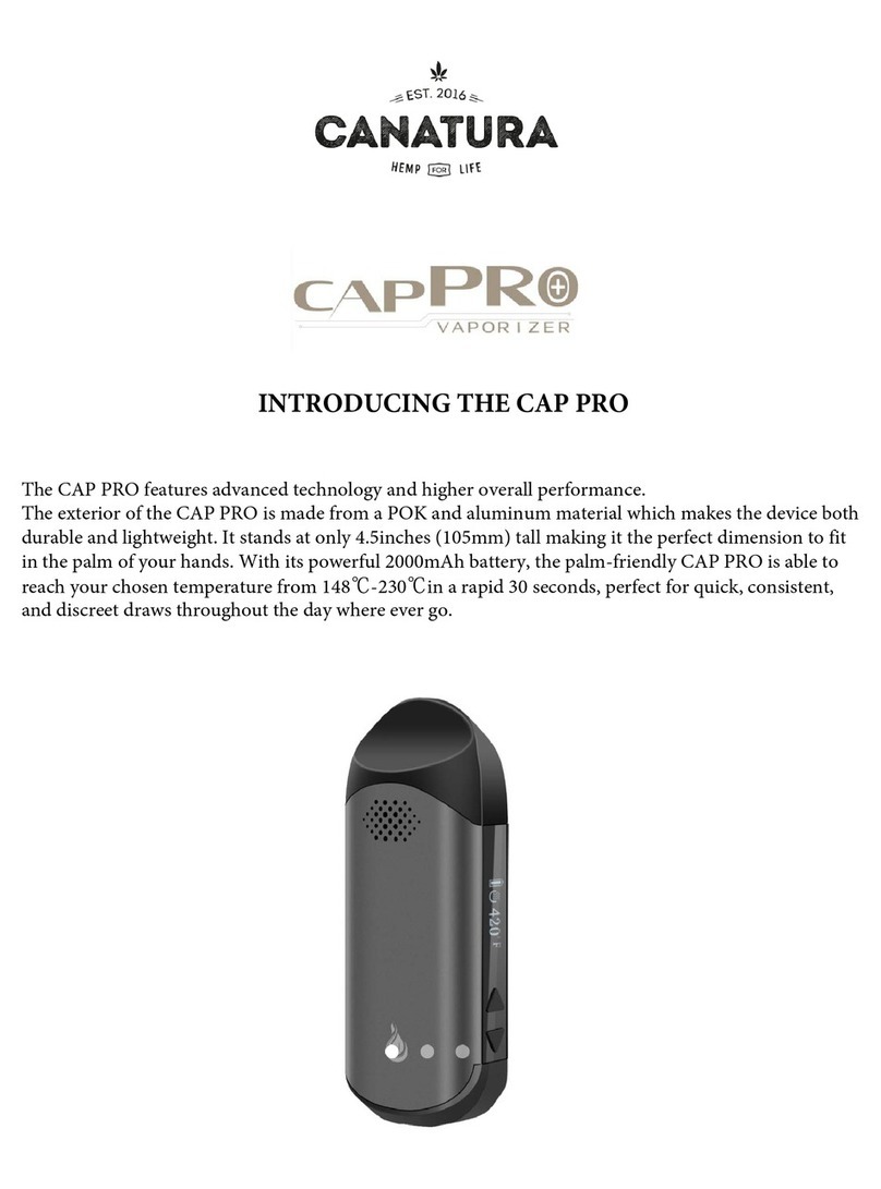 Canatura CAP PRO User manual