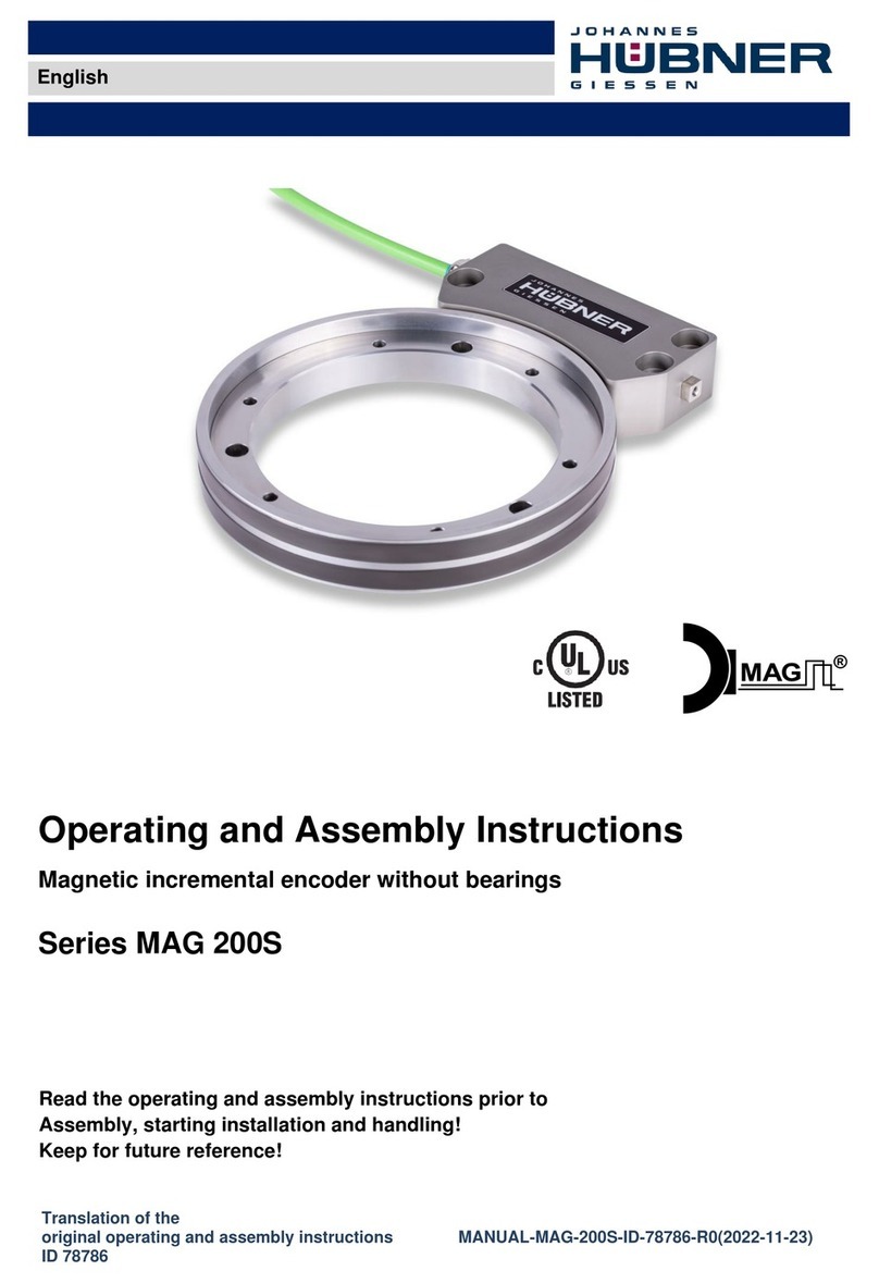 Hubner MAG 200S Series Product guide