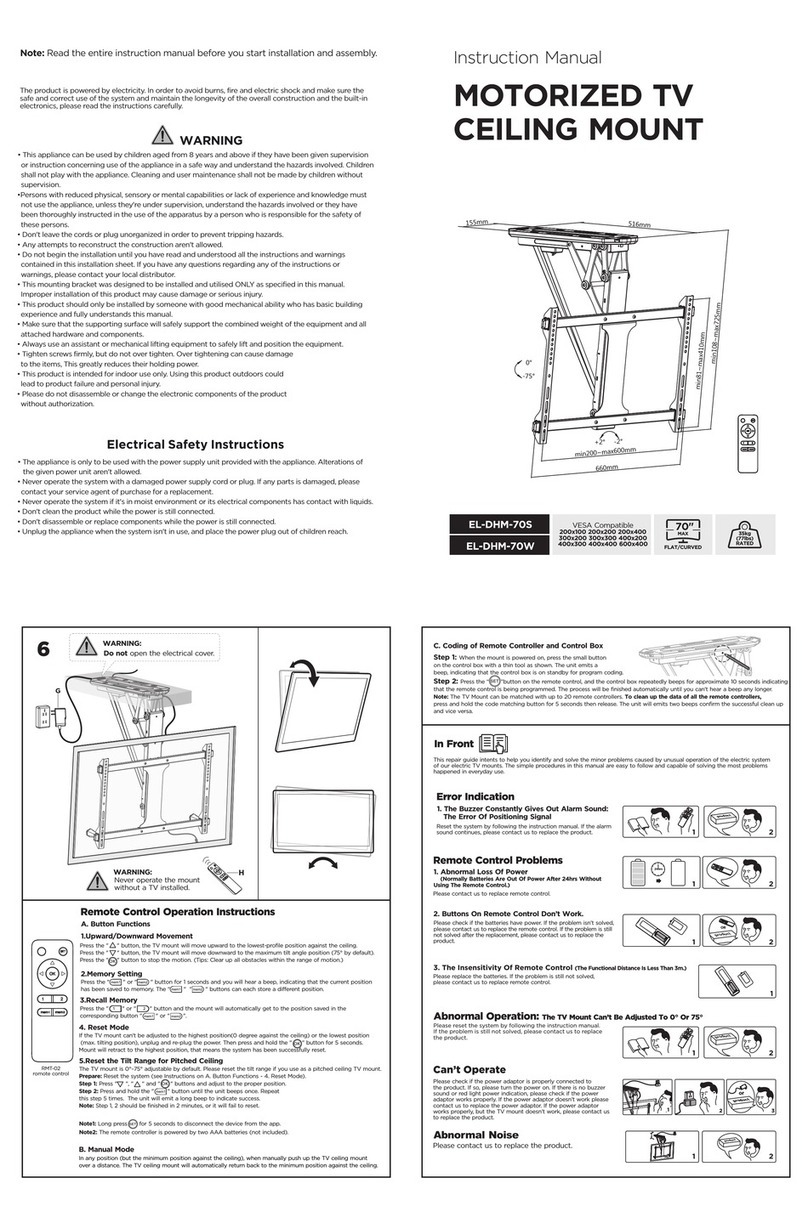 Easylife EL-DHM-70S instruction manual