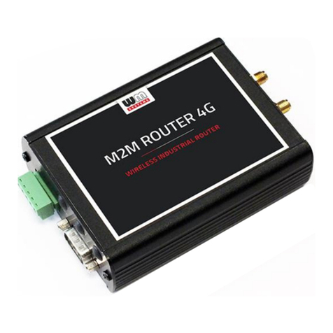 WM Systems M2M Industrial Router user manual