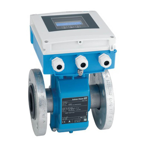Endress+Hauser Proline Promag L 400 HART operating instructions