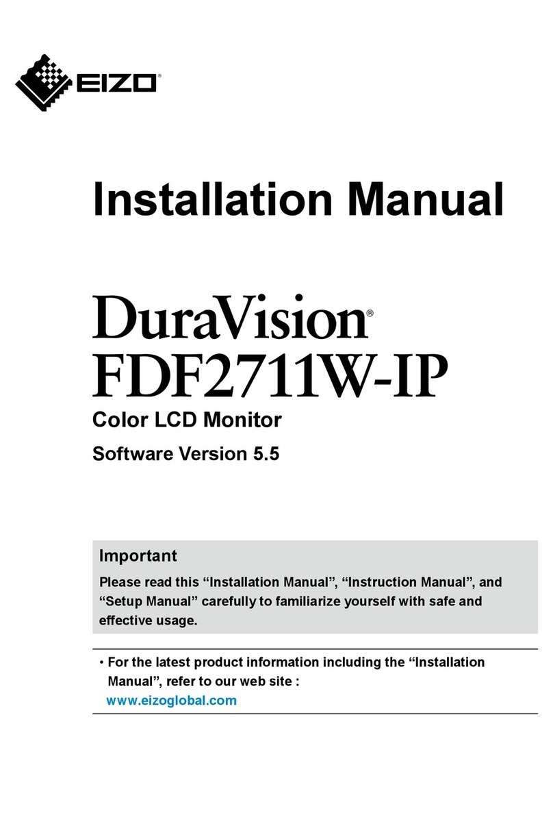 Eizo DuraVision FDF2711W-IP User manual