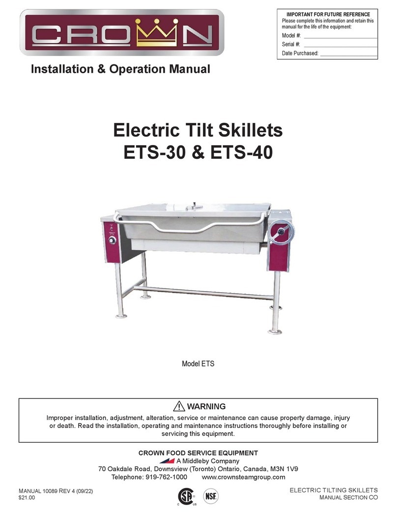 Crown ETS-30 Installation & operation manual