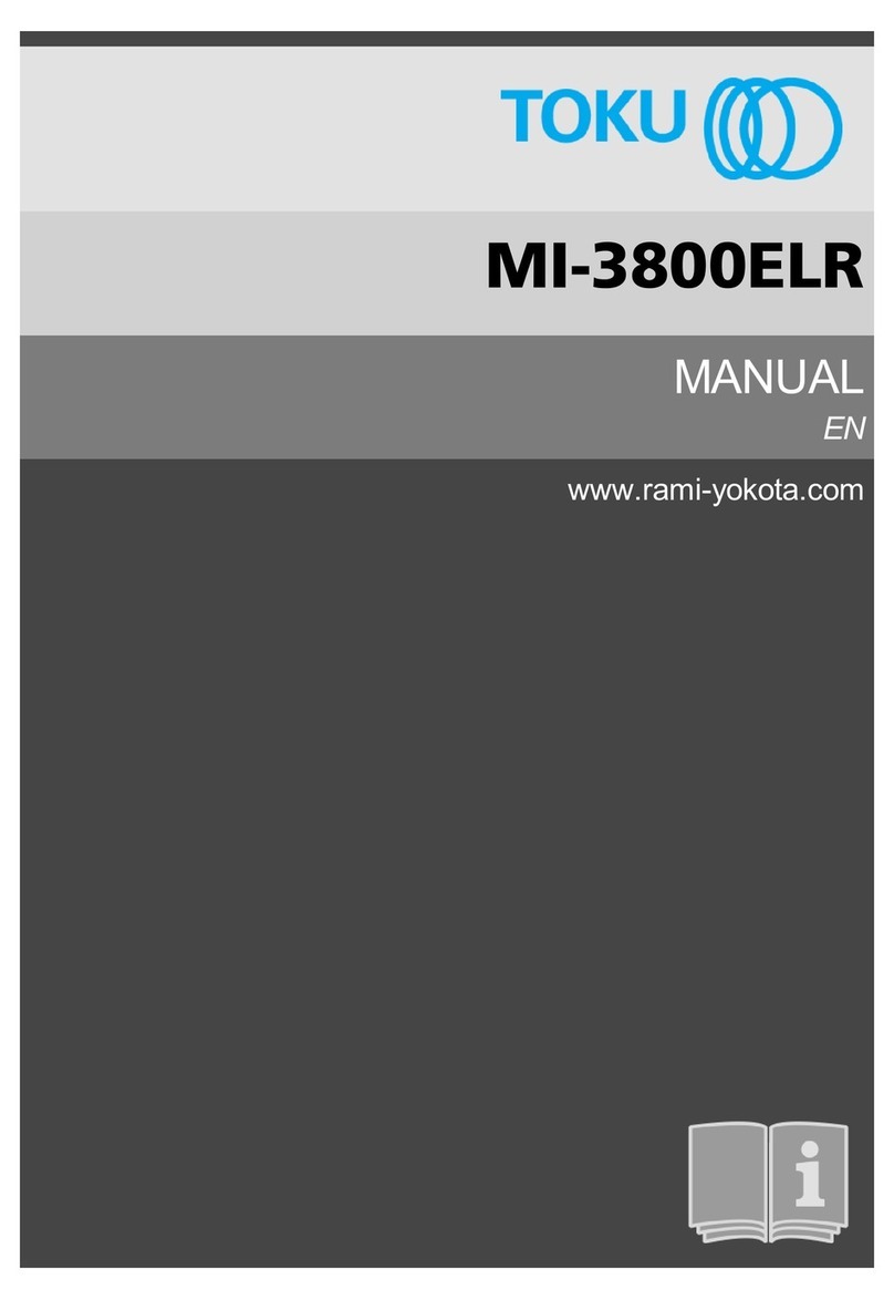 Toku MI-3800ELR User manual