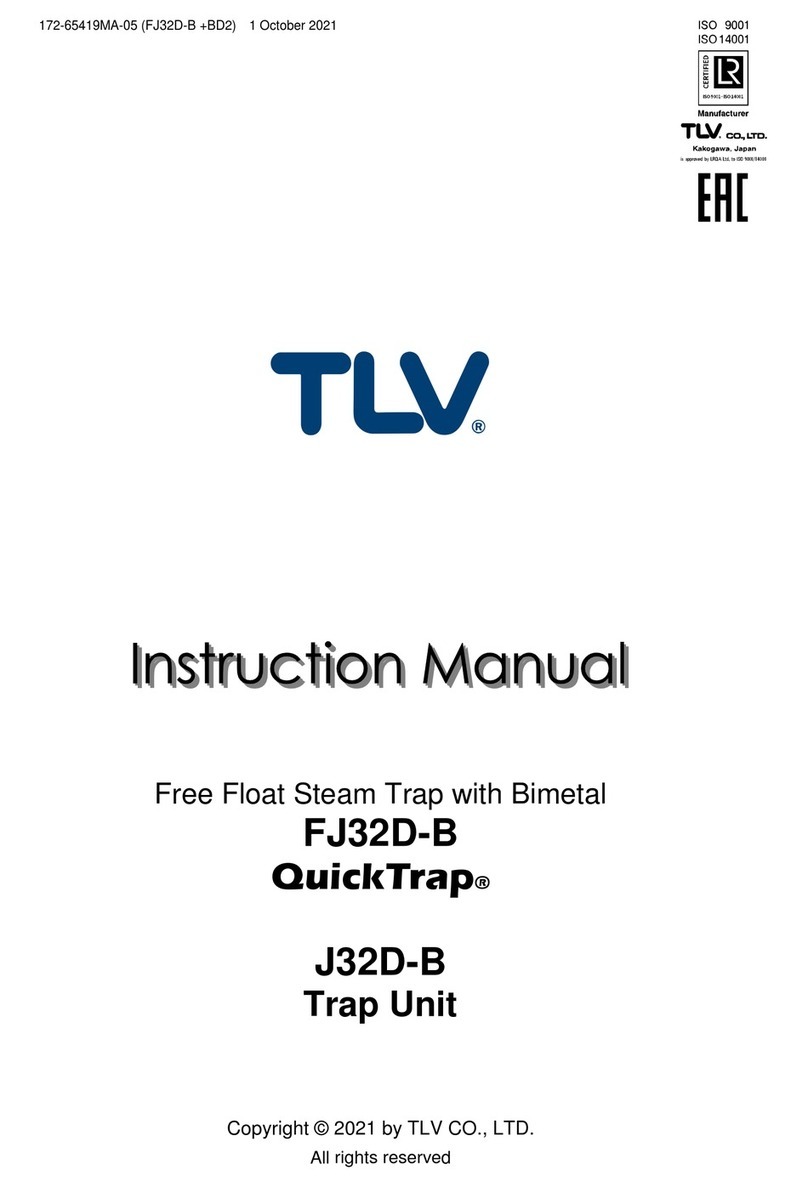 TLV QuickTrap FJ32D-B User manual