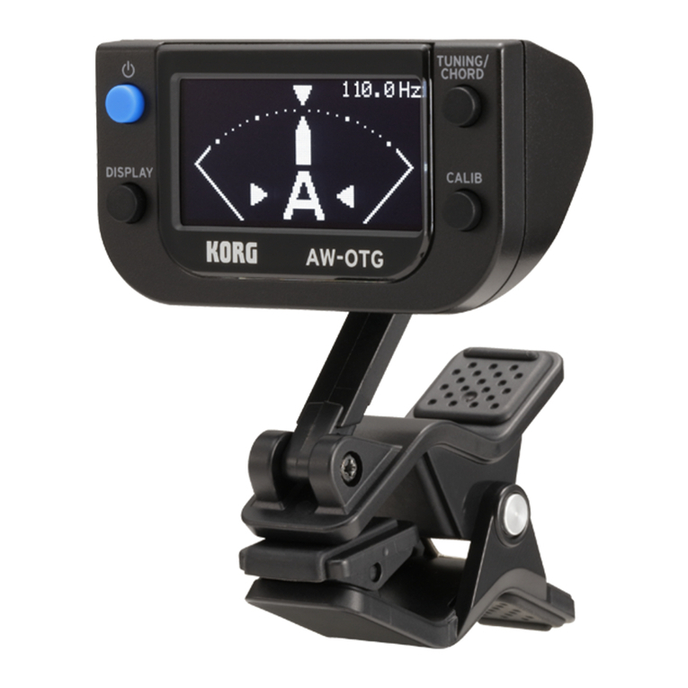 Korg AW-OTG User manual