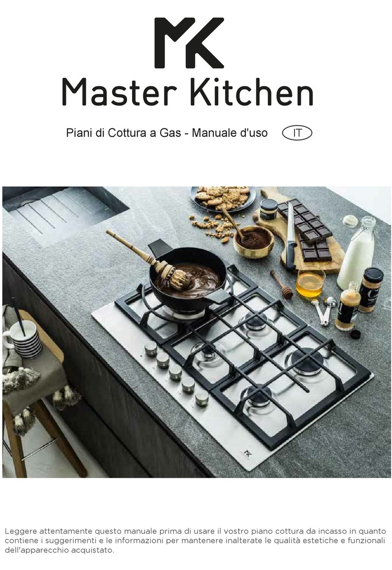 MASTER KITCHEN Prime MKHG 603101-PR TC XS user manual